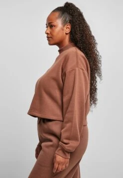 URBAN CLASSICS Oversized High Neck Crew - Sweatshirt - Bark -Magasin Général De Mode 00deaab6f6164e269c74fbbfcd7c193f