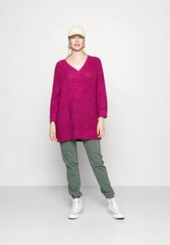 Vero Moda Tall Vmleanna V Neck Long - Pullover - Boysenberry 8 Vero Moda Tall Vmleanna V Neck Long - Pullover - Boysenberry -Magasin Général De Mode 01ca1e34fc15438797017d84a68d60b4