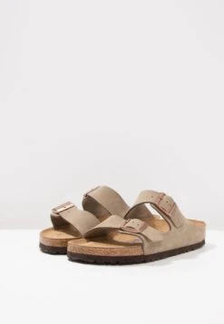 Birkenstock Arizona Soft Footbed Narrow Fit - Mules - Taupe -Magasin Général De Mode 01ead5a9cce847e7a9a26667866f48ca