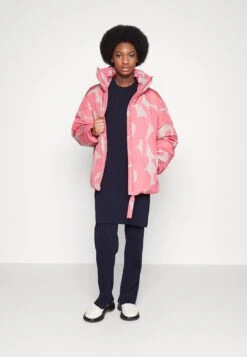 Marimekko Judea Unikko Coat - Doudoune - Beige/Pink -Magasin Général De Mode 0243657ec7814888aed84f0e9c6bd416