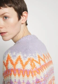 Fairisle Coach Ski - Pullover - Lilac -Magasin Général De Mode 0779d0b44ad74979bfb1fdb9f0b567c1