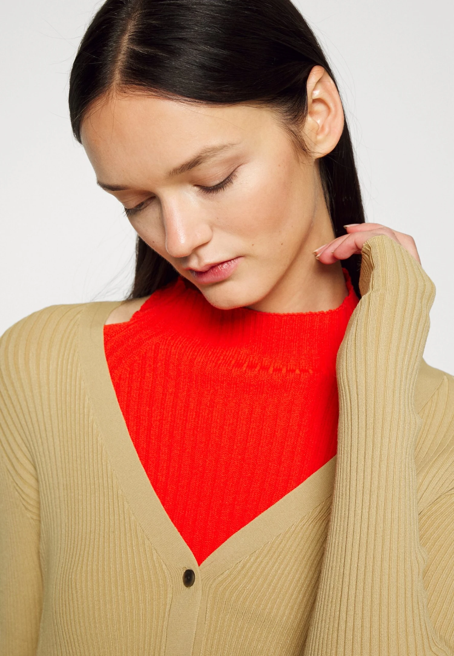 Rag & Bone Carrie Cardigan - Gilet - Khaki 6 Rag & Bone Carrie Cardigan - Gilet - Khaki – Image 4