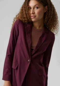 Vero Moda Langärmelig - Manteau Court - Winetasting -Magasin Général De Mode 0f7b46ebd2484868bd39144b4a6bfd26