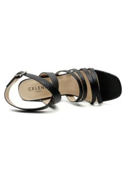 Cecily - Sandales - Black Waxed -Magasin Général De Mode 12323ac6b7174aed94d8c9c32ad6ab1e