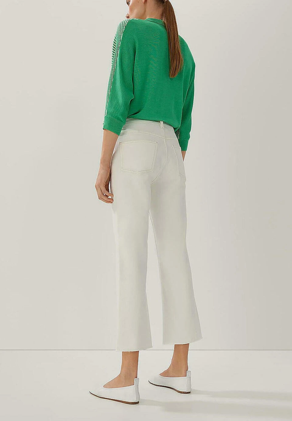 Someday Jean Flare - Off White 4 Someday Jean Flare - Off White – Image 2