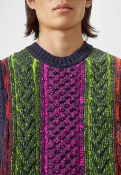 Unisex Neon Plaited Cable Vest - Pullover - Multi -Magasin Général De Mode 144d5ceab6384a1aae99669085b21939