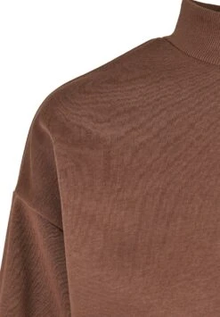 URBAN CLASSICS Oversized High Neck Crew - Sweatshirt - Bark -Magasin Général De Mode 14b6a48d772f400aa64172633049cf19