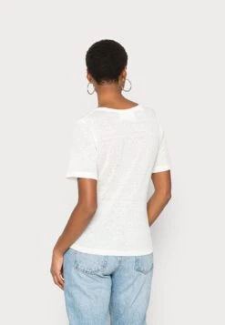 Selected Femme Slflinda U Neck Tee - T-Shirt Basique - Snow White 9 Selected Femme Slflinda U Neck Tee - T-Shirt Basique - Snow White -Magasin Général De Mode 15d59d64d664478ea78a276b4e845e5a