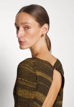 KOCHÉ Dress - Robe De Soirée - Black, Gold -Magasin Général De Mode 181ead3ee7614ec4b7435b7ff45c76e5