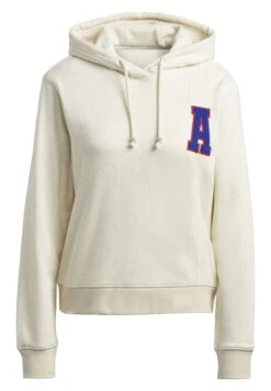 Adidas Originals Varsity Small Logo Hoodie - Sweatshirt - White Mel -Magasin Général De Mode 198ce3861bf049efbff54c9ed2c6d513