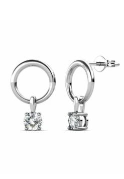 Octavia - Boucles D'Oreilles - Argenté Cristal -Magasin Général De Mode 1a25ac2d519447b9bcf8d7231ec67ad1