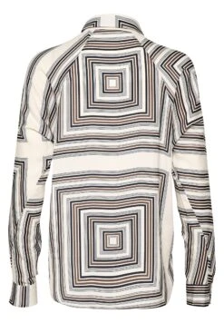 Kaffe Bpkaline - Blouse - Sand W Big Square Print 13 Kaffe Bpkaline - Blouse - Sand W Big Square Print -Magasin Général De Mode 1c106a07979045f6ab28ef87b7427259