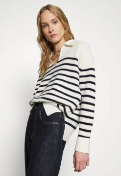 Vanessa Bruno Valdi - Pullover - Ecru/Marine -Magasin Général De Mode 1f4740e942ab4cc79b70adfdb33d90c2