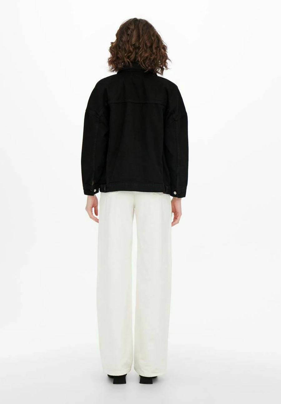 ONLY Oversize - Veste En Jean - Black Denim 5 ONLY Oversize - Veste En Jean - Black Denim – Image 3