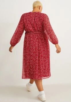 Robe De Jour - Red Cremewhite -Magasin Général De Mode 21f050ef2f364a22a8fba90d4813fb62