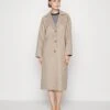 Selected Femme Slfnew Tama Coat - Manteau Classique - Sandshell -Magasin Général De Mode 220568cf8db04ee3ad429ce0356ab901