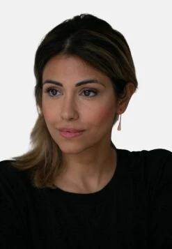 Ohrhänger - Boucles D'Oreilles - Rosegoldfarben