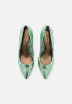 Marco Tozzi Escarpins - Green Metallic -Magasin Général De Mode 23917dfa49764759968ecfbeac0e74e0