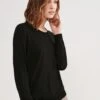Rundhals - Pullover - Black