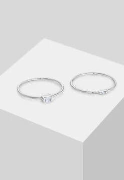 Elli 2 Set - Bague - Silber -Magasin Général De Mode 2a26d3ea50b24f6ba8334902e040f745