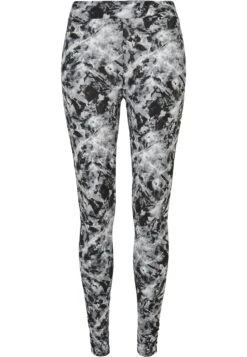 URBAN CLASSICS Soft Aop - Legging - Blackfading