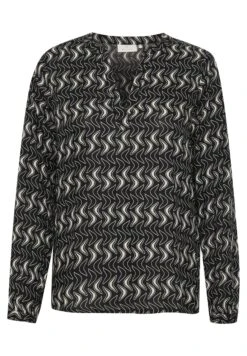 Kaffe Kajalie Bbb - Blouse - Black Sand Graphic -Magasin Général De Mode 2cc6f27f670e4aa2a56ae64d6ae67fc9