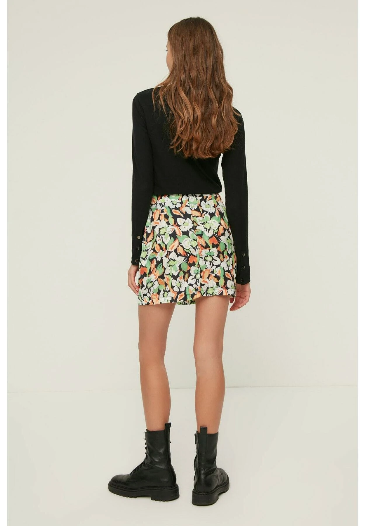 Trendyol Jupe Trapèze - White 5 Trendyol Jupe Trapèze - White – Image 3