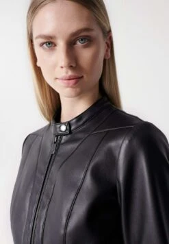 Veste En Similicuir - Black -Magasin Général De Mode 2e644211c54d406c98ad75a7108d2a48