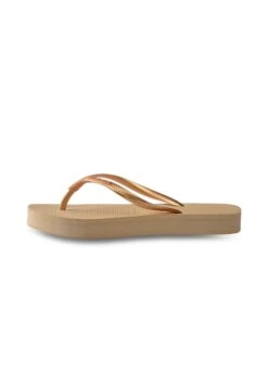 Havaianas Flip Flop Slim Flatform - Tongs - Golden Beige