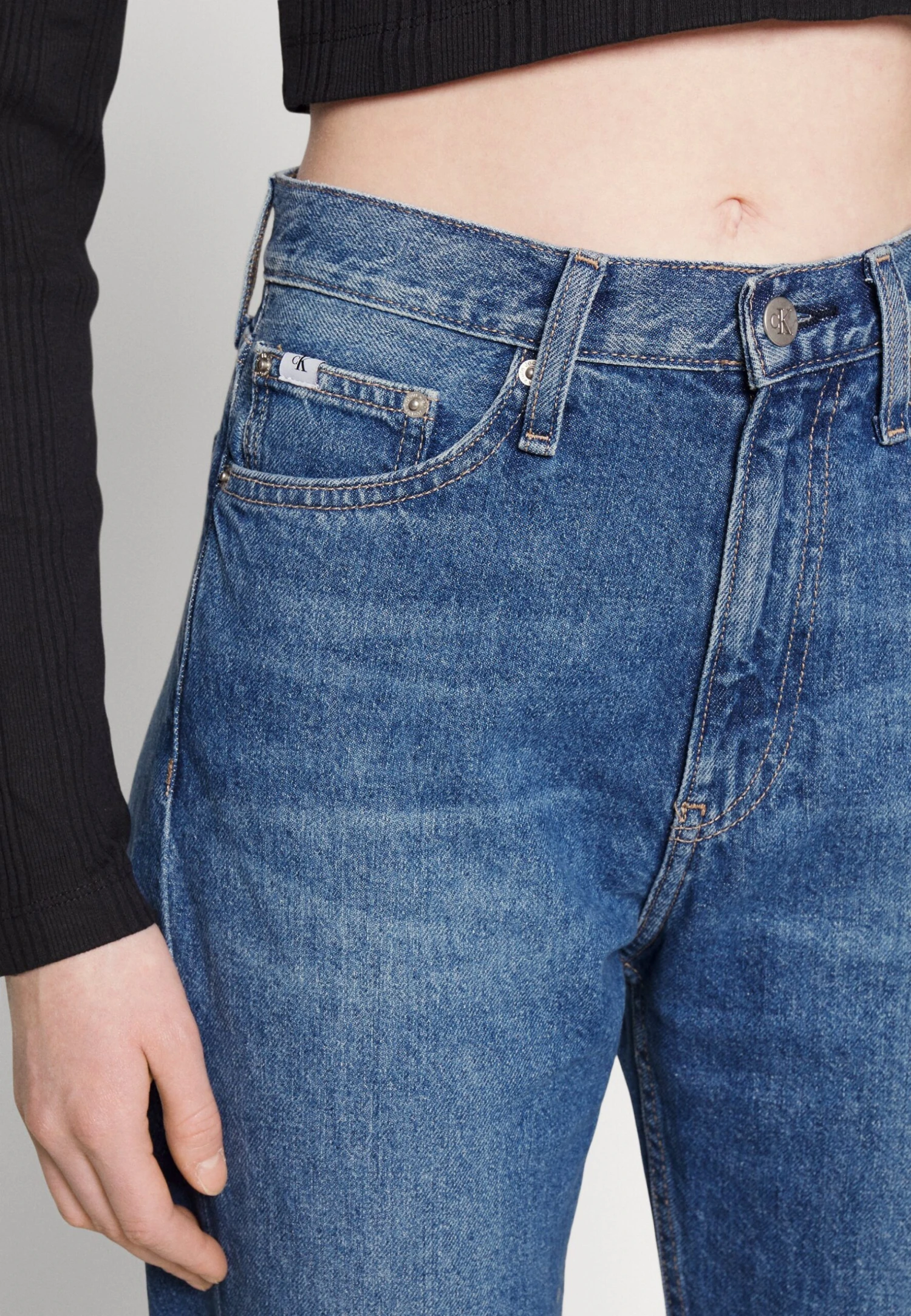 Calvin Klein Jeans Authentic Bootcut - Jean Bootcut - Denim Dark 6 Calvin Klein Jeans Authentic Bootcut - Jean Bootcut - Denim Dark – Image 4