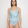 Calvin Klein Swimwear One Piece - Maillot De Bain - Blue -Magasin Général De Mode 319f30af713f4488b30531ee9f200c8d