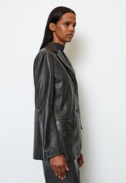 Marc O'Polo Veste En Cuir - Black -Magasin Général De Mode 3202080107724ef4b76ac712c7a59560