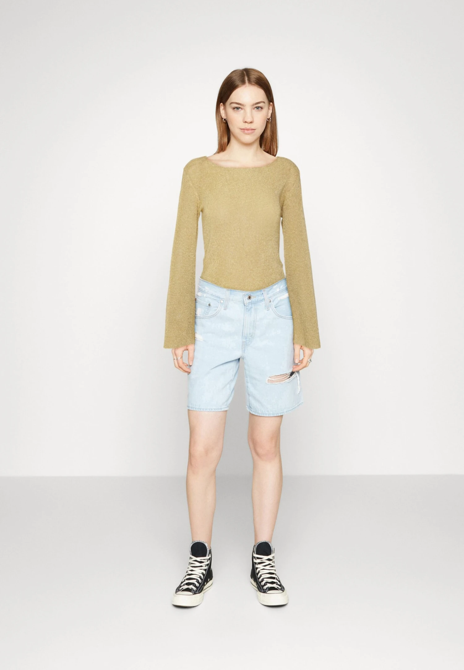 Gina Tricot Pullover - Gold 4 Gina Tricot Pullover - Gold – Image 2