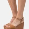 Guess Zione - Sandales À Talons Hauts - Cogna -Magasin Général De Mode 350f939838d34ff4ac4382f771370fa4