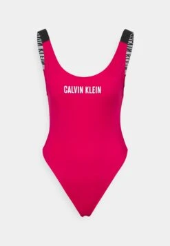 Calvin Klein Swimwear Scoop Back One Piece - Maillot De Bain - Royal Pink