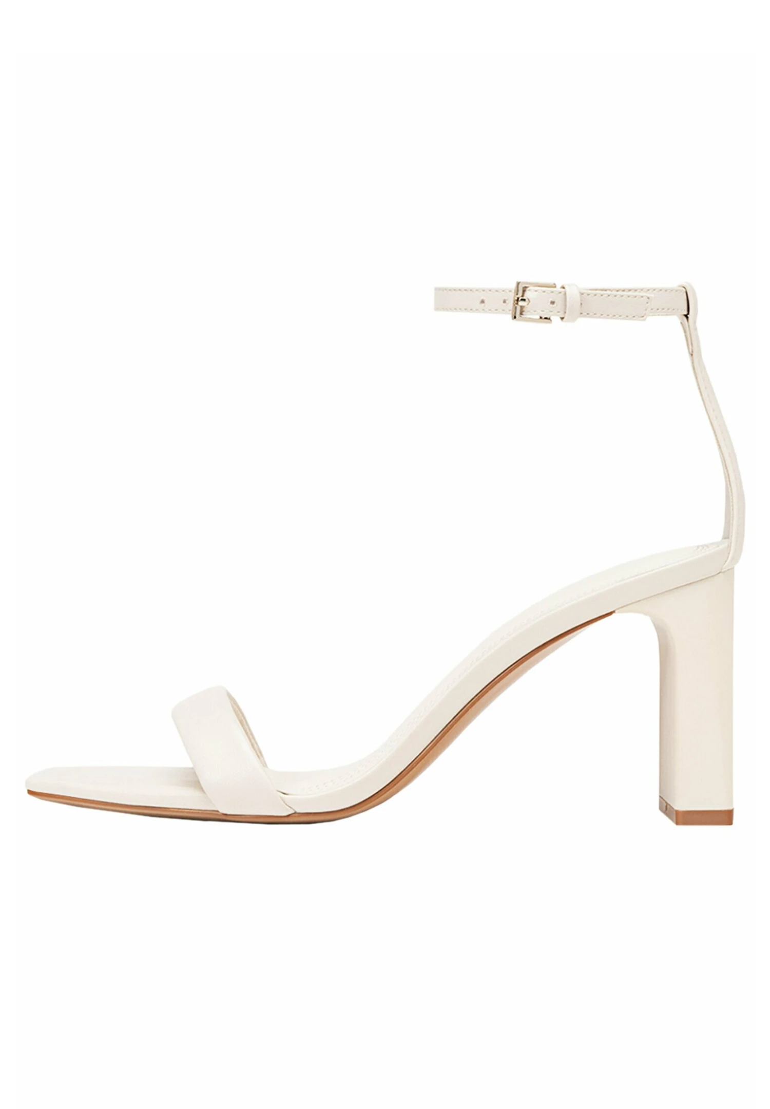 Stradivarius Mit Gesteppten Riemchen - Chaussures De Mariée - Off White 4 Stradivarius Mit Gesteppten Riemchen - Chaussures De Mariée - Off White – Image 2