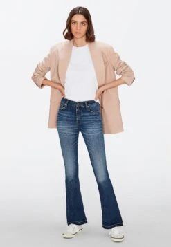 7 For All Mankind Jean Bootcut - Dark Blue -Magasin Général De Mode 385479ec2b9c41dfb93bca11282bf53e