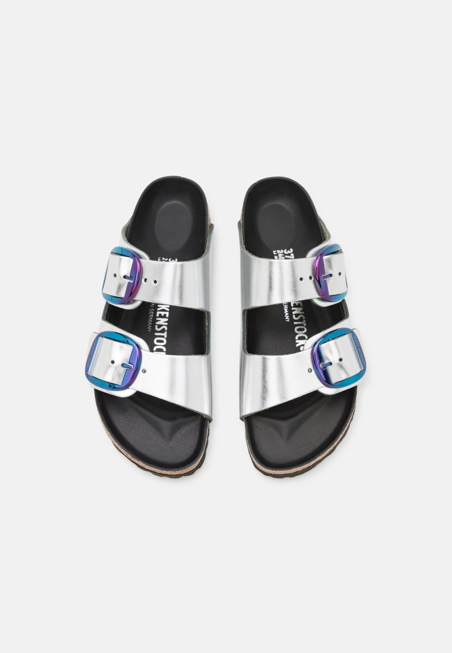 Birkenstock Arizona Lena - Chaussons - Iridescent Silver 8 Birkenstock Arizona Lena - Chaussons - Iridescent Silver – Image 6