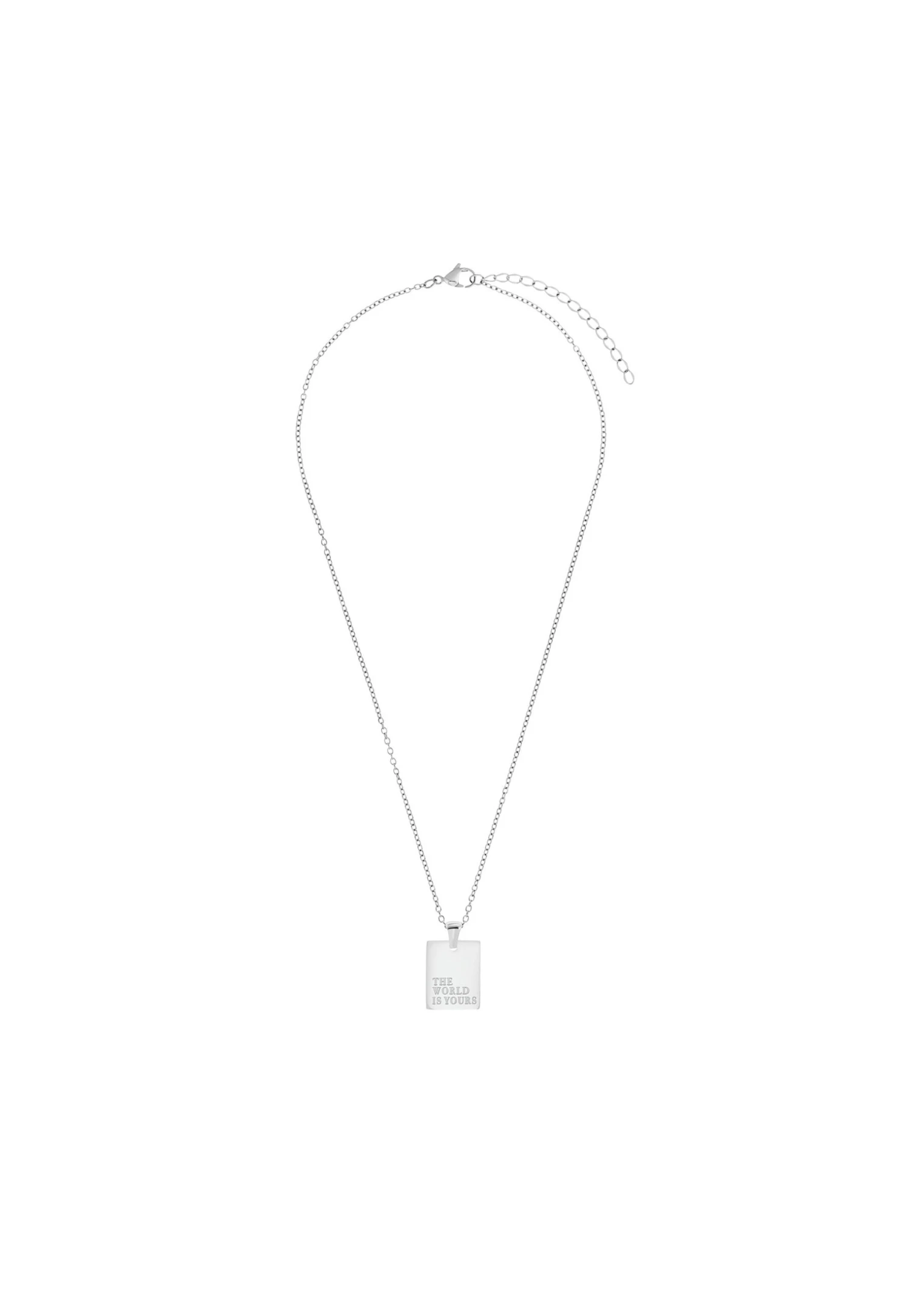 Aletea - Collier - Silberfarben Poliert 4 Aletea - Collier - Silberfarben Poliert – Image 2