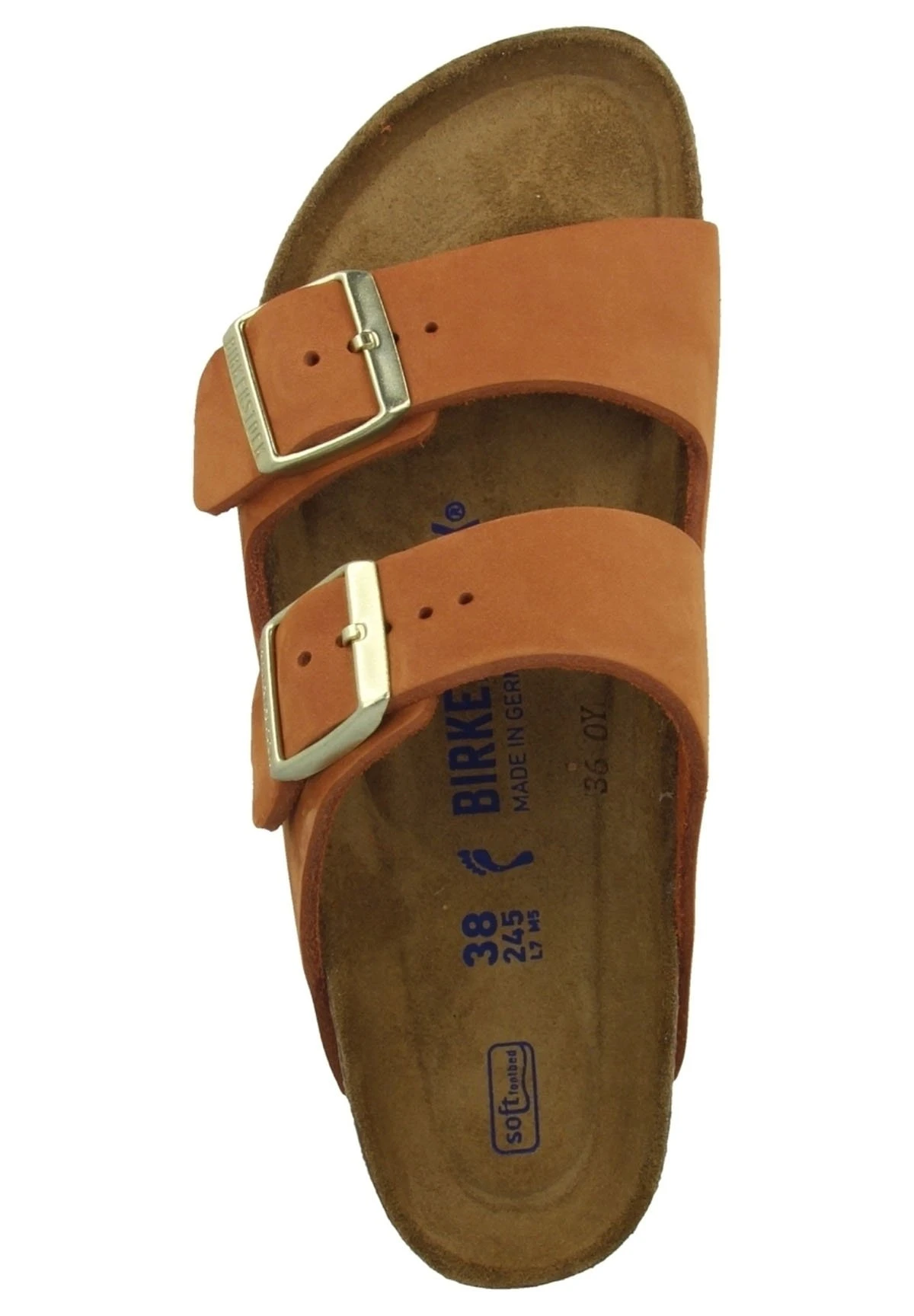 Birkenstock Arizona Sfb Nubuck Narrow - Mules - Pecan 5 Birkenstock Arizona Sfb Nubuck Narrow - Mules - Pecan – Image 3