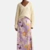 Gant Floral Print - Jupe Longue - Soothing Lilac -Magasin Général De Mode 3ea989486c3f464081f73c5897c3ae01