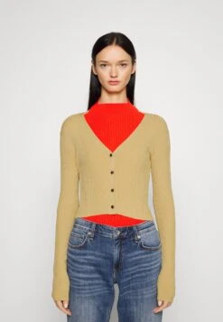 Rag & Bone Carrie Cardigan - Gilet - Khaki