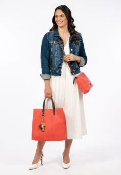 Tamaris Laureen Set - Cabas - Coral -Magasin Général De Mode 404e35bbf07b400a91894d794ebbae05