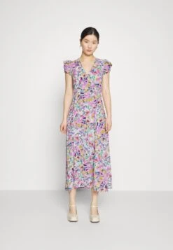 V-Neck Frill - Robe De Jour - Snow Whiteaop