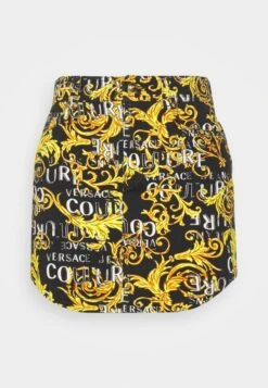 Versace Jeans Couture Bull Gallone Logo - Jupe En Jean - Black/Gold -Magasin Général De Mode 4378b93fdf844a21bfdf0e8f0c137629