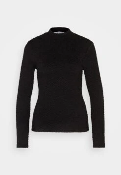 Selected Femme Slfginny High Neck - T-Shirt À Manches Longues - Black -Magasin Général De Mode 44330f4d7aff48e1a80b8bcba59b4967
