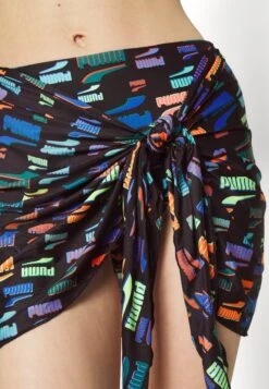 Puma Swim Women Pareo 1P - Jupe Ballon - Black Combo -Magasin Général De Mode 44ca064440964e9888eae0acae781287