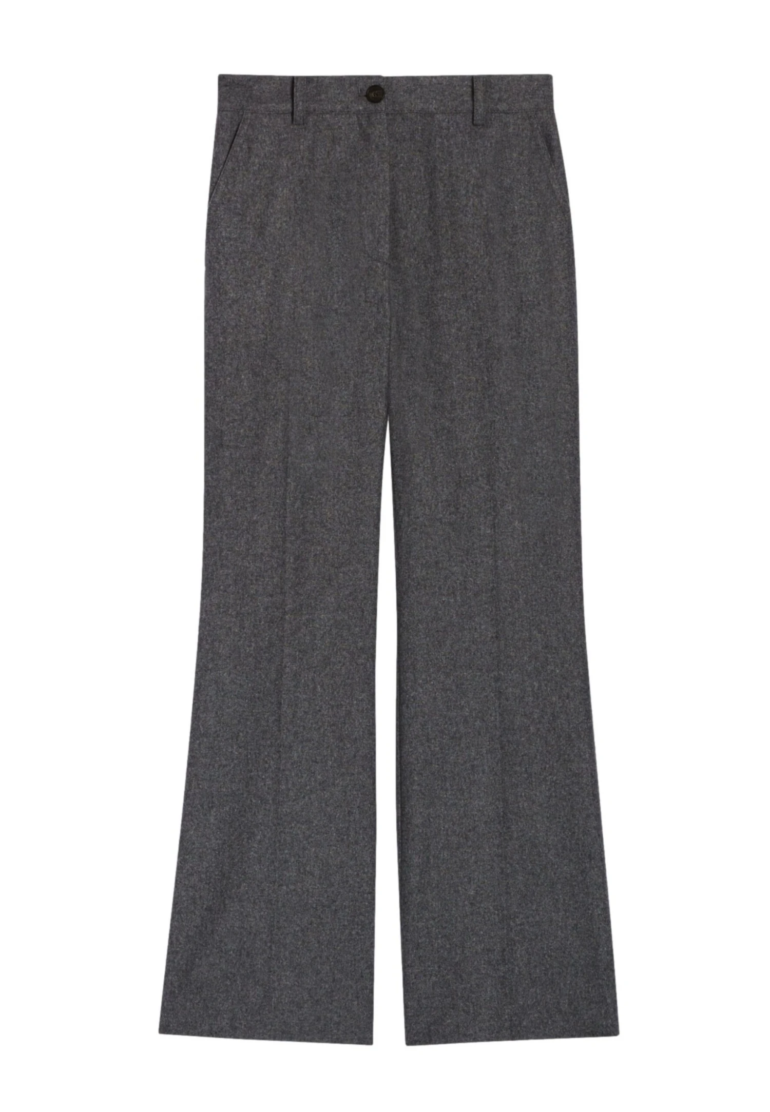 CLAUDIE PIERLOT Please - Pantalon Classique - Gris Chine 7 CLAUDIE PIERLOT Please - Pantalon Classique - Gris Chine – Image 5