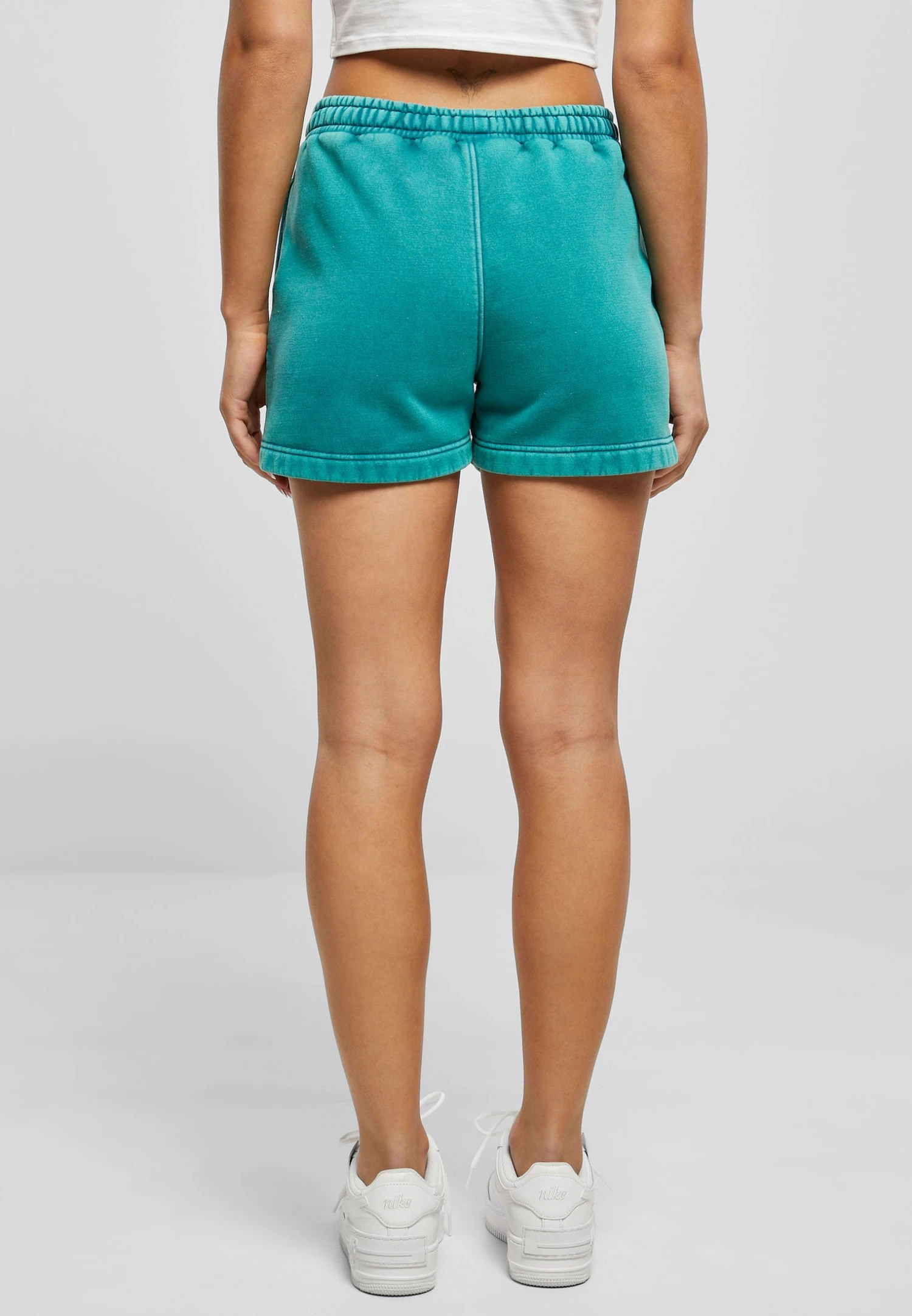 URBAN CLASSICS Stone Washed - Short - Watergreen 5 URBAN CLASSICS Stone Washed - Short - Watergreen – Image 3