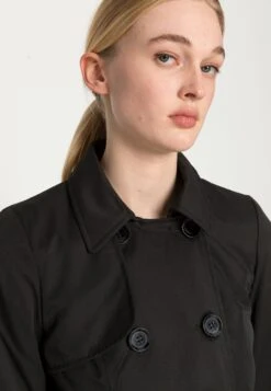 ONLY Onlvalerie - Trench - Black 11 ONLY Onlvalerie - Trench - Black -Magasin Général De Mode 46a884dedbe4425b93de9ec881f89373